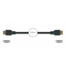 Cable HDMI profesional 0.6m 7914