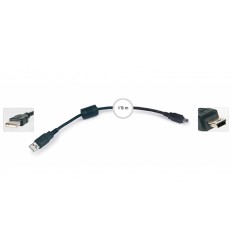 Cable USB A a mini USB B 5 pines 7846