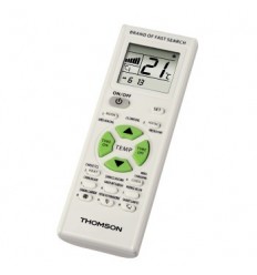 Thomson ROC1205 mando a distancia IR inalámbrico Blanco Botones