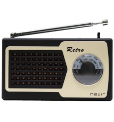 RADIO NEVIR RETRO NVR-200 NEGRO