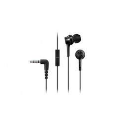 Panasonic RP-TCM115E Auriculares Dentro de oído Negro