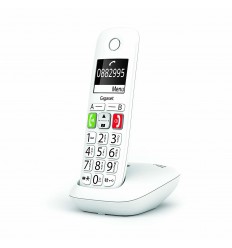 Gigaset E290 Teléfono DECT analógico Blanco Identificador de llamadas