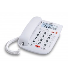 Alcatel TMAX 20 Teléfono DECT analógico Blanco Identificador de llamadas