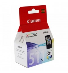 Canon CL-511 Original Cian, Magenta, Amarillo 1 pieza(s)