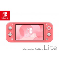 Consola Nintendo Switch Lite Coral + Animal Crossing + 3M Online