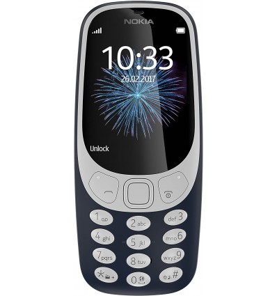 Movil 2.4" Nokia 3310 DS TA-1030 Azul