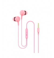Auriculares Cable Ksix BCGPSER04 Rosa