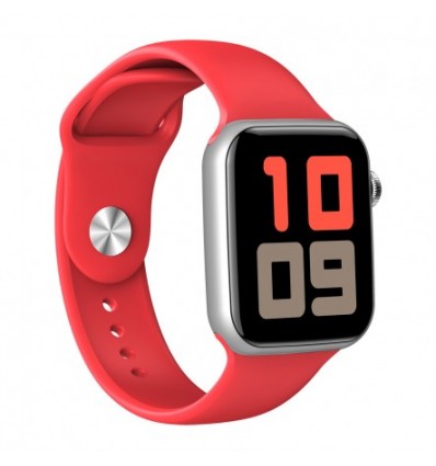 Smartwatch DCU 34157049 COLORFUL Blanco + Rojo
