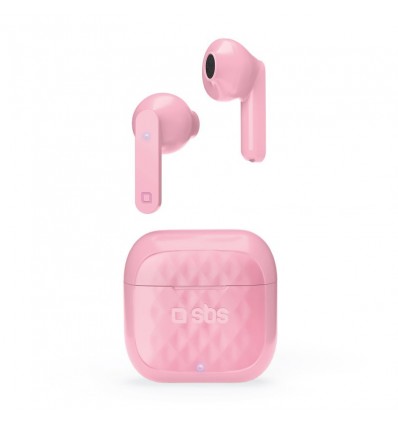 Auricular Inalámbrico SBS TEEARAIRFREETWSBTP Rosa
