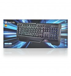 NGS GKX-450 ESP teclado USB QWERTY Español Negro