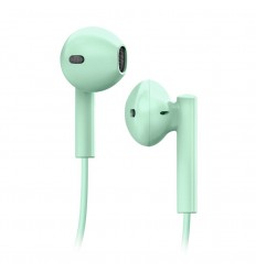 Auriculares Cable SBS TEEARLIGHTAPG Verde Conector Lightning