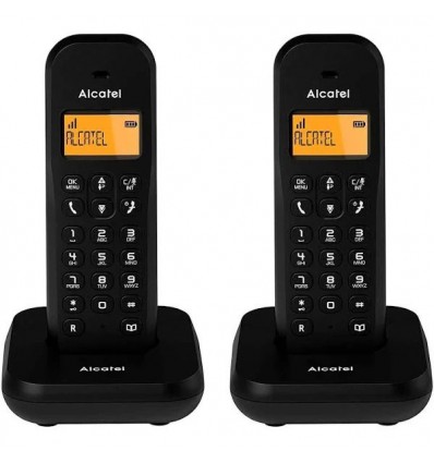 Teléfono Inalámbrico Alcatel E155 DUO Negro