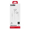 Auriculares SBS TEEARSETMIX65W Blanco Jack 3,5mm