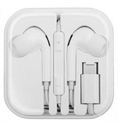 Auriculares DCU 34151010 Blanco USB-C