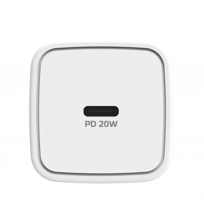Cargador + Cable Celly TC1C20WTYPECWH USB-C