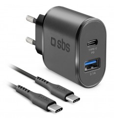 Cargador Pared SBS TEKITTRPDCCK TIPO C