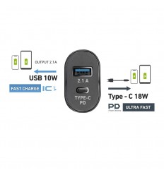 Cargador Pared SBS TEKITTRPDCCK TIPO C