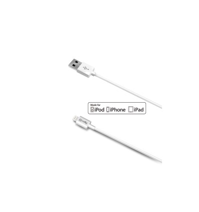 Cable USB Celly USBIP52M Lightning 2M