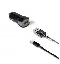 Cargador Coche Celly CCUSBLIGHT