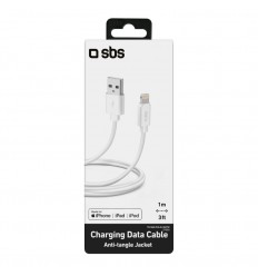 Cable USB 2.0 SBS Apple TECABLPOLOLIG89W 1M