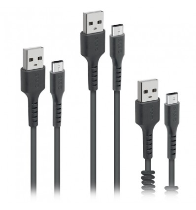 Kit 3 Cables USB SBS TEKITMICRO3IN1K 0.5-1-2M