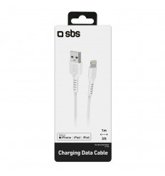 Cable USB 2.0 SBS Apple TECABLEUSBIP589W 1M