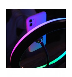 Aro Luz Ksix BXYOUTUB01C Colores Tripode