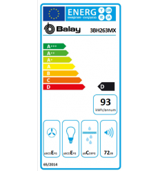 Campana convencional Balay 3BH263MX
