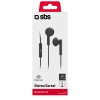 Auriculares Cable SBS TEEARSETMIX65K Negro