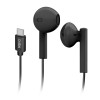 Auriculares SBS TEEARTYCAPK USB-C Negro