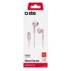 Auriculares USB-C SBS TEEARTYCMIX65P Rosa