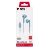 Auriculares USB-C SBS TEEARTYCMIX65A Azul