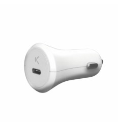 Cargador Coche USB Ksix Tipo C BXCRC18PD 18W Power Delivery