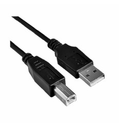 Cable USB 2.0 Impresora Aisens 1.8m BK