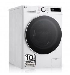 LG F4WR6013A0W lavadora Carga frontal 13 kg 1400 RPM Blanco
