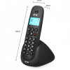 Telefono Inalam SPC ART Black 7310NS