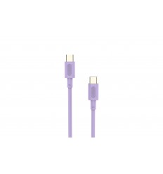 CABLE NUBBEH 1M 3A TIPO C+C NBTCABLCCP1 LILA