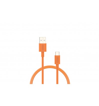 CABLE NUBBEH 1M 3A NBTCABLACO1 NARANJA