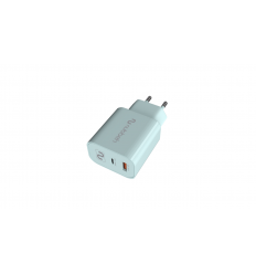 Cargador Nubbeh 30W USB A+C  T NBWALLCHT