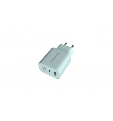 Cargador Nubbeh 30W USB A+C  T NBWALLCHT