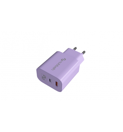 CARGADOR NUBBEH 30W USB A+C  L NBWALLCHP