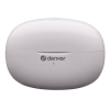 Auriculares BT Denver TWE-49ENC Blanco