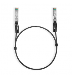 TP-Link TL-SM5220-1M Cable de fibra óptica e InfiniBand SFP+ DAC Negro
