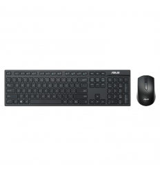 ASUS W2500 teclado Ratón incluido Juego RF inalámbrico QWERTY Negro