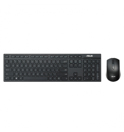 ASUS W2500 teclado Ratón incluido Juego RF inalámbrico QWERTY Negro