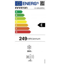 Congelador Vert INFINITON CV-265L85PEH