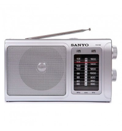 RADIO PORT. SANYO PLATA KS109SIL
