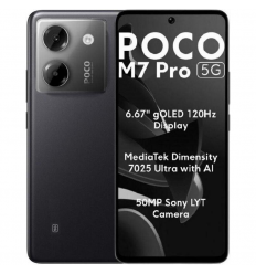 Smartphone Xiaomi POCO M7 Pro 8GB/ 256GB/ 6.67"/ 5G/ Negro