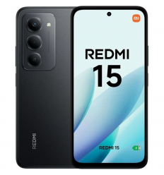 Smartphone Xiaomi Redmi 15 8GB/ 256GB/ 6.9"/ Negro