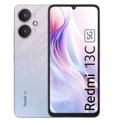 Smartphone Xiaomi Redmi 13C 4GB/ 128GB/ 6.74"/ 5G/ Plata